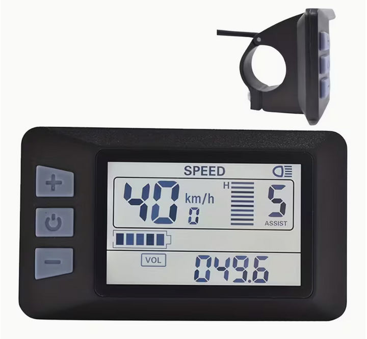P3H UART2 LCD E-Bike Display Computer
