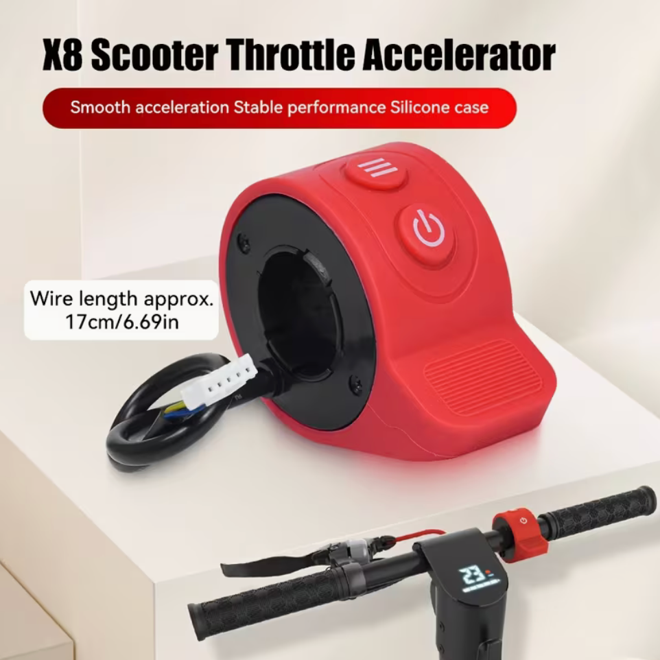 HX Series Electric Scooter Thumb Throttle – X6 / X7 / X8 Compatible