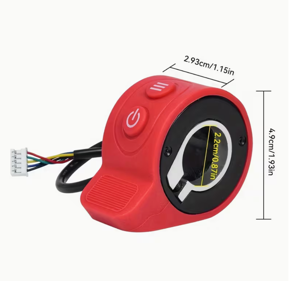 HX Series Electric Scooter Thumb Throttle – X6 / X7 / X8 Compatible