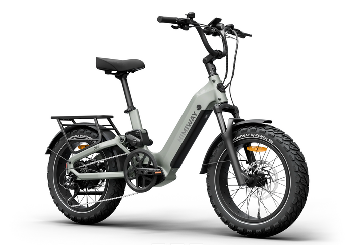 Himiway D5 2.0 20" Full Suspension Fat Tire E-Bike – 750W – 48V 20Ah – Step-Over / Step-Thru