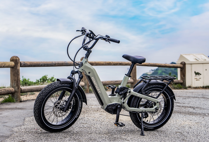 Himiway D5 2.0 20" Full Suspension Fat Tire E-Bike – 750W – 48V 20Ah – Step-Over / Step-Thru