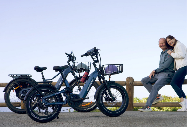 Himiway D5 2.0 20" Full Suspension Fat Tire E-Bike – 750W – 48V 20Ah – Step-Over / Step-Thru