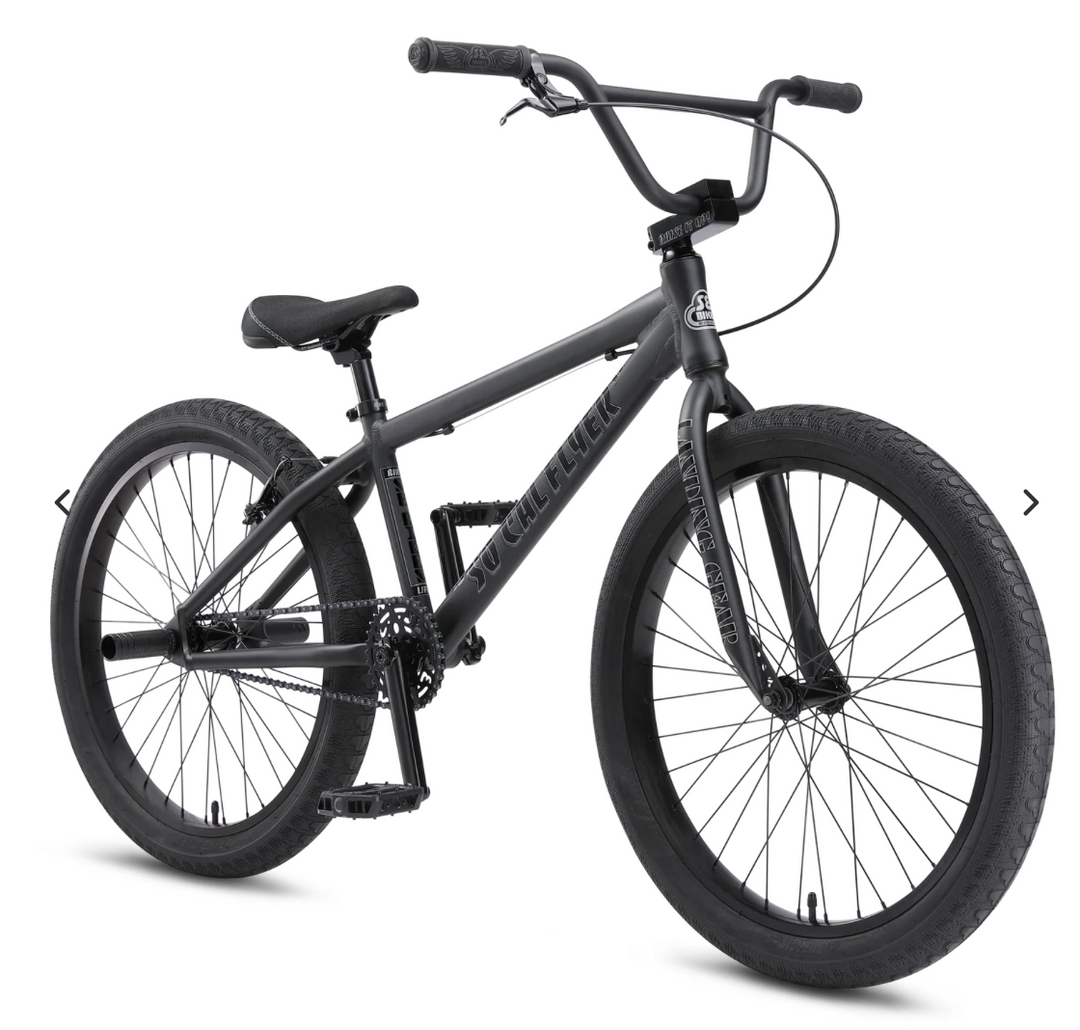 SE Bikes So Cal Flyer 24" BMX Bike | Matte Black