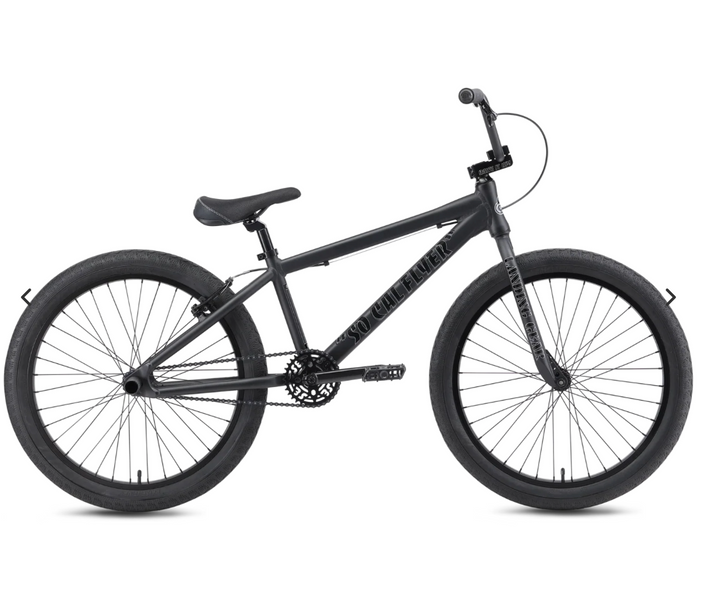 SE Bikes So Cal Flyer 24" BMX Bike | Matte Black