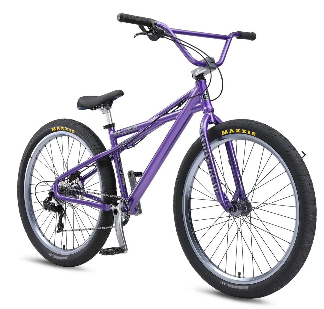 SE Bikes Killer Quad 27.5" BMX Bike | Purple Majesty