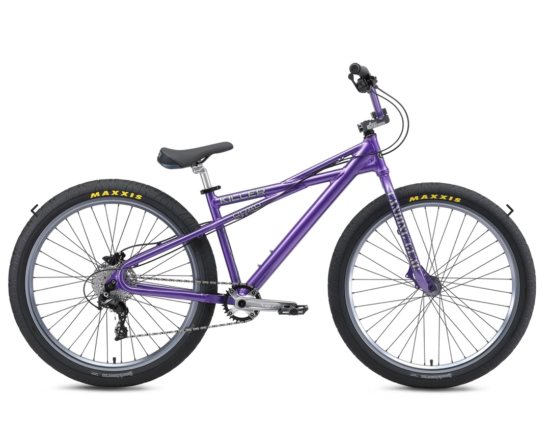 SE Bikes Killer Quad 27.5" BMX Bike | Purple Majesty