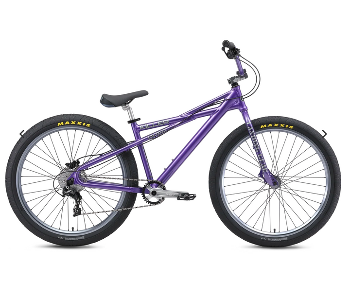 SE Bikes Killer Quad 27.5" BMX Bike | Purple Majesty