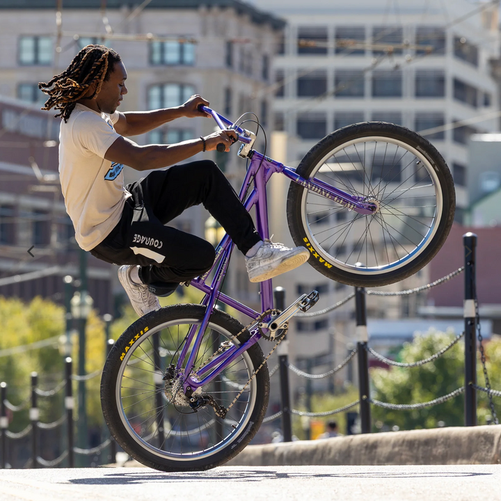 SE Bikes Killer Quad 27.5" BMX Bike | Purple Majesty