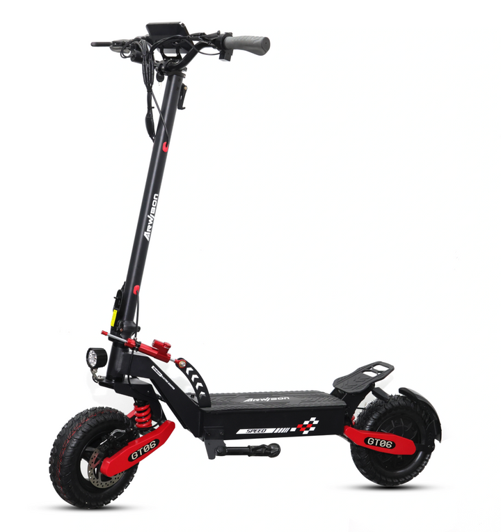 GT06 Electric Scooter 1200W 48V 23.4Ah 11” Off-Road Tires Foldable
