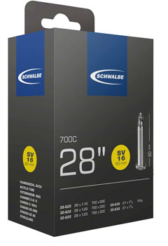 Schwalbe Standard Inner Tube – 700 × 28–32 | 60 mm Presta Valve