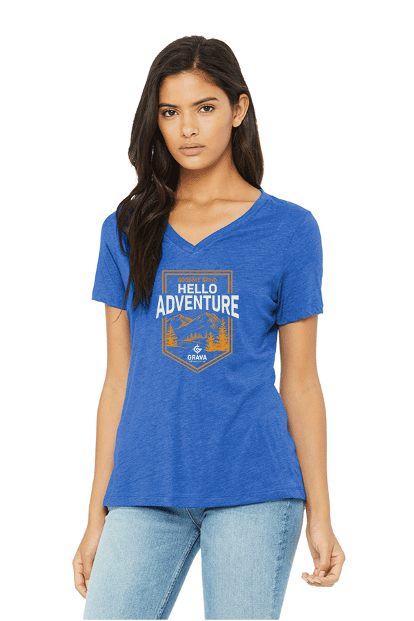 Hello Adventure Relaxed T-shirt - Grava Adventure Corporation
