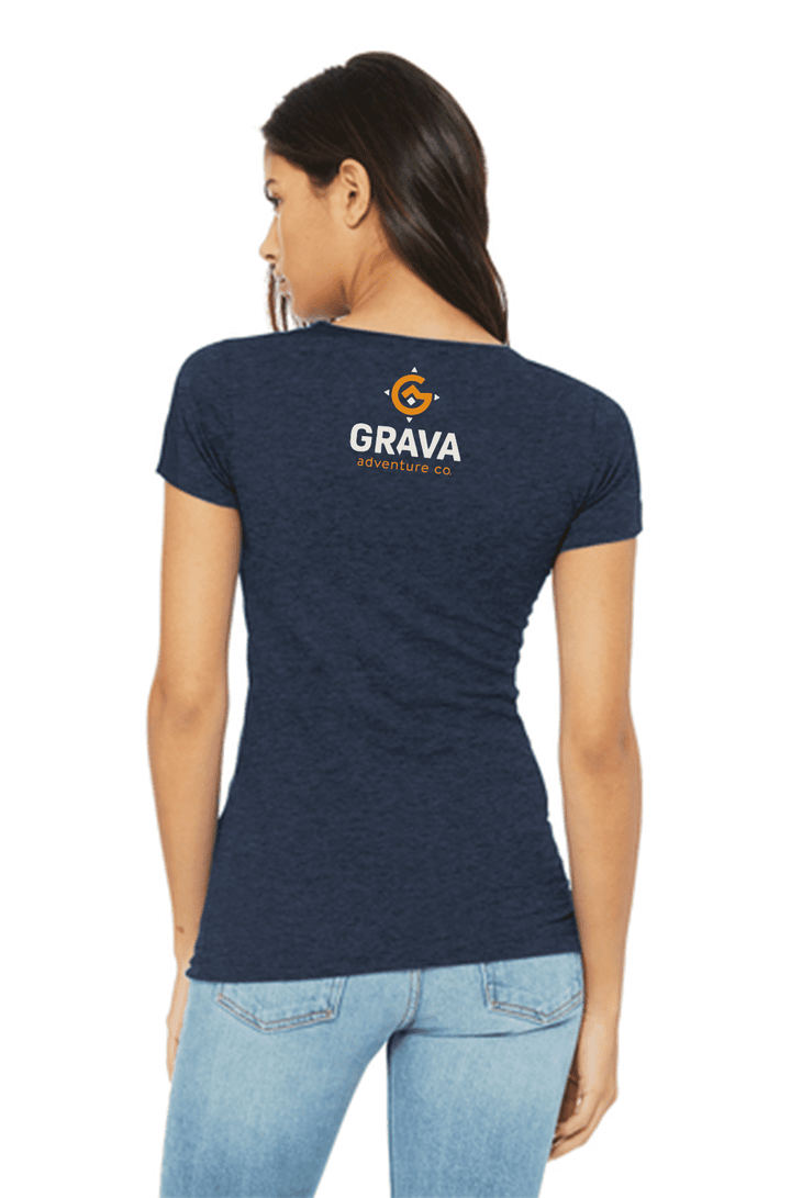 Hello Adventure Petite T-shirt - Grava Adventure Corporation