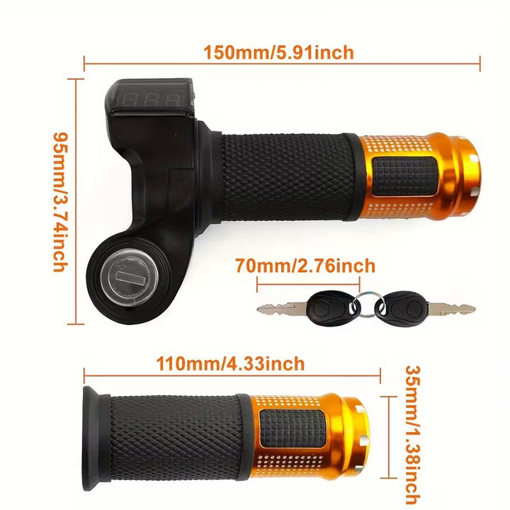 250W Brushed Motor Controller & Throttle Kit – 20A – 12V / 24V