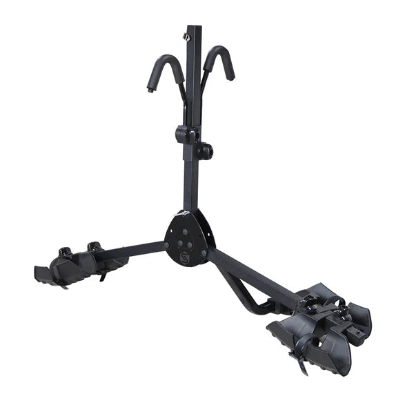 Saris All Star 2-Bike Hitch Rack – Tray Style, 1.25" & 2" Receiver, 45 lb Capacity
