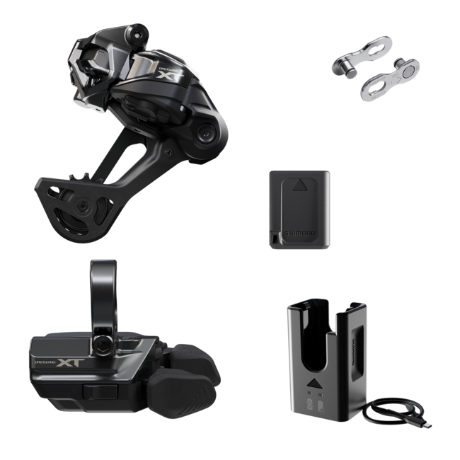 Shimano Deore XT Di2 Upgrade Kit | M8250 | SGS Wireless 12-Speed Electronic Drivetrain