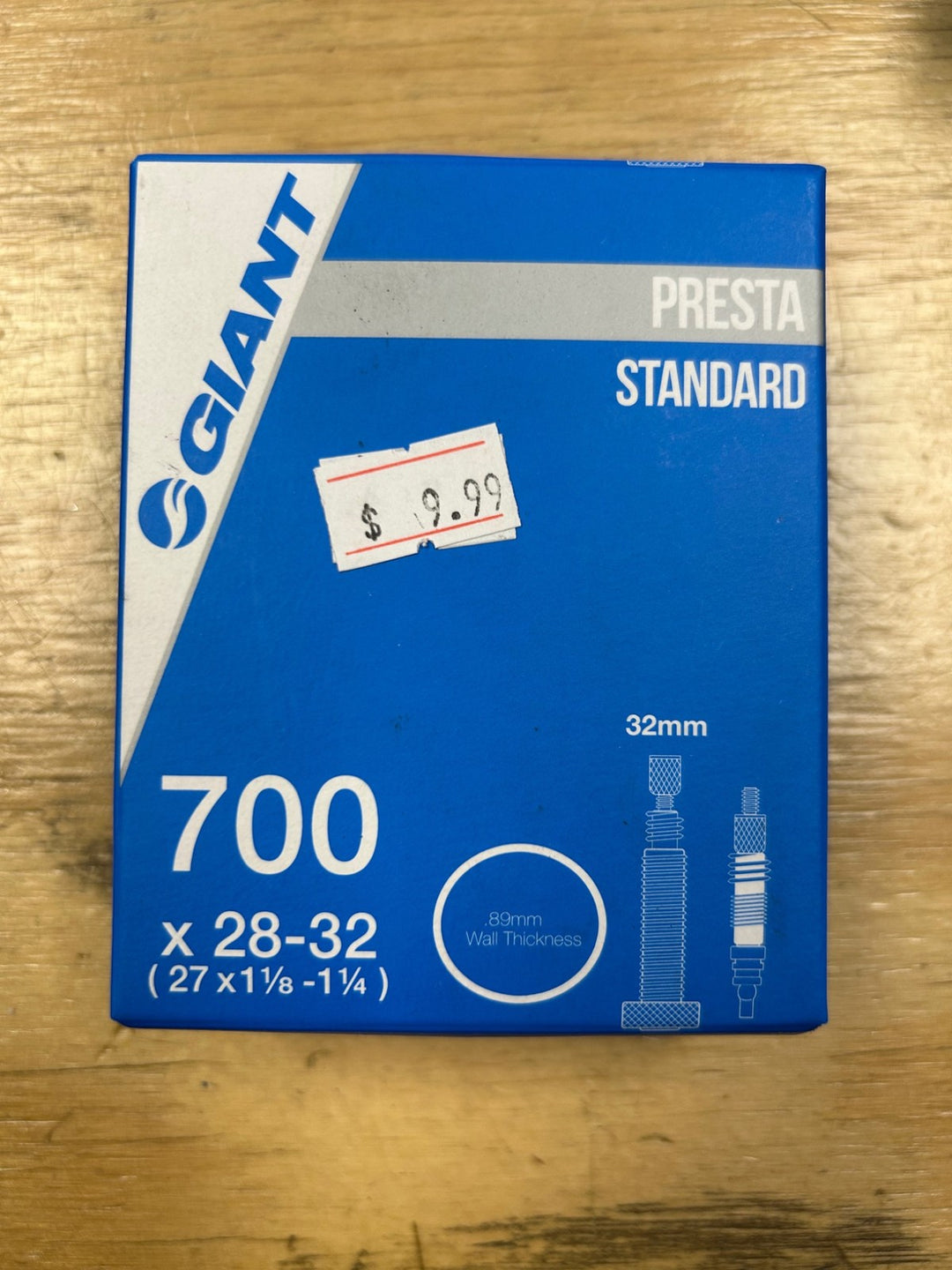 Giant 700 × 28–32 Presta Valve Inner Tube (32 mm)