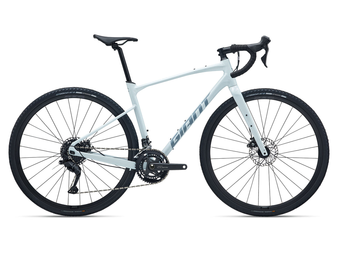 Giant Revolt All-Road Gravel Bike – ALUXX Aluminum Frame, Carbon Fork, 2x9 Shimano, Flip Chip, 700x45c